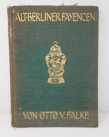 1923 Old Berlin faience by Otto Falke