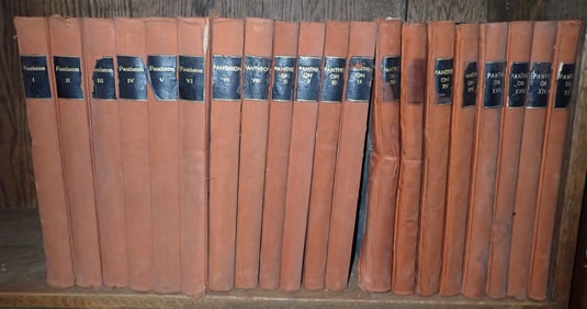 Patheon Monthly Magazine Books for Collectors of Art