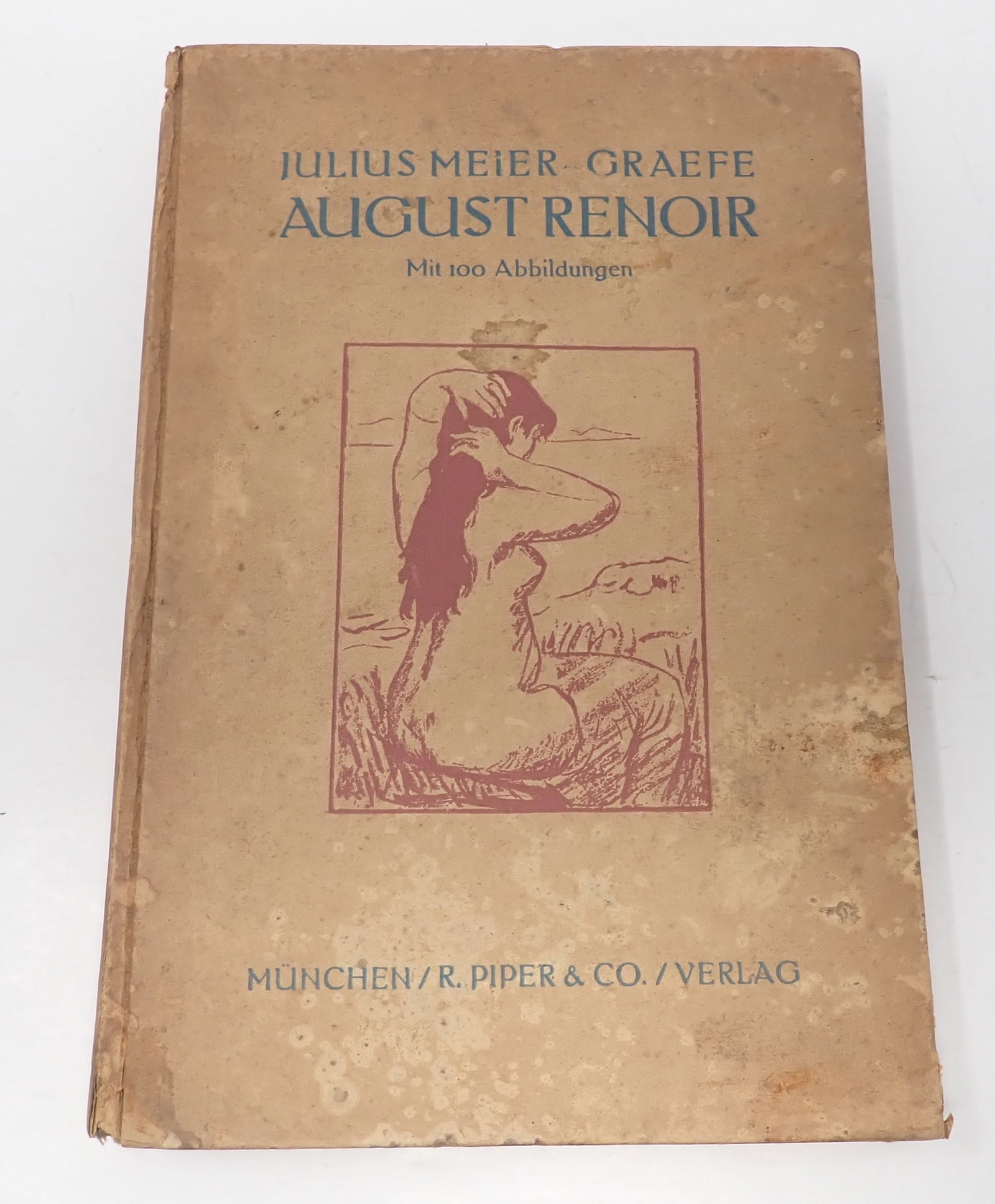Julius Meier Graefe August Renoir 1920 Book (1 of 8)