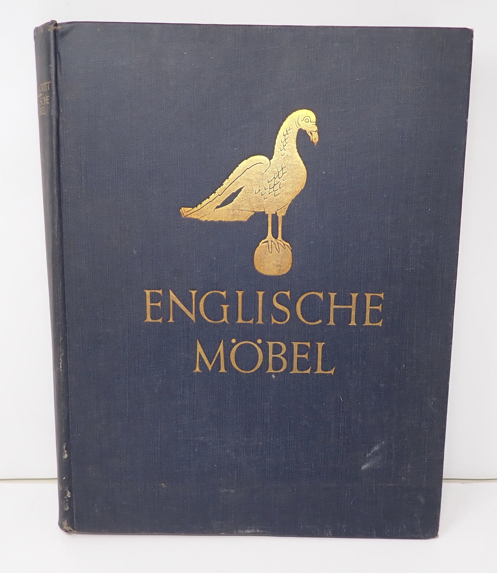 1927 English Furniture by Oliver Brackett German Book: German Book - English Furniture , An Illustrated Atlas of English Furniture From The Gothic Period to The Mid Nineteenth Century . Shipping available