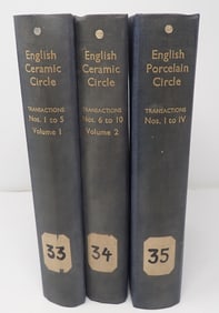 English Porcelain Ceramic Circle Books