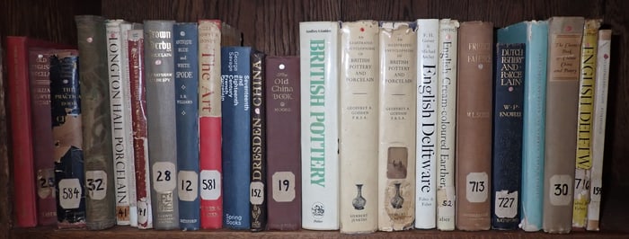 English Porcelain Art & Misc Books
