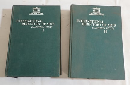 International Directory of Arts Books 1977/78