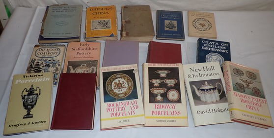 English Pottery Porcelain Wedgwood Misc Books