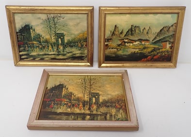 3 Pcs of Wall Art on Canvas