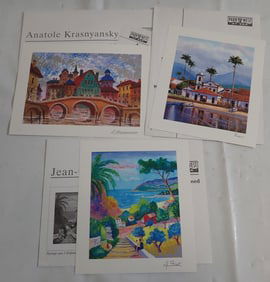 Jean-Claude Picot Pauker Seriolithographs