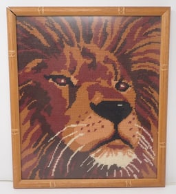 Hooked Lion Wall Art