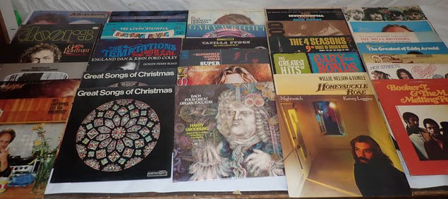 Doors Willie Nelson & Misc Records
