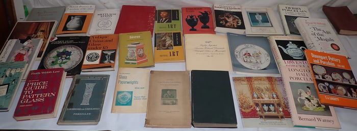 Books & Auction Catalogs incl Glass Paperweights