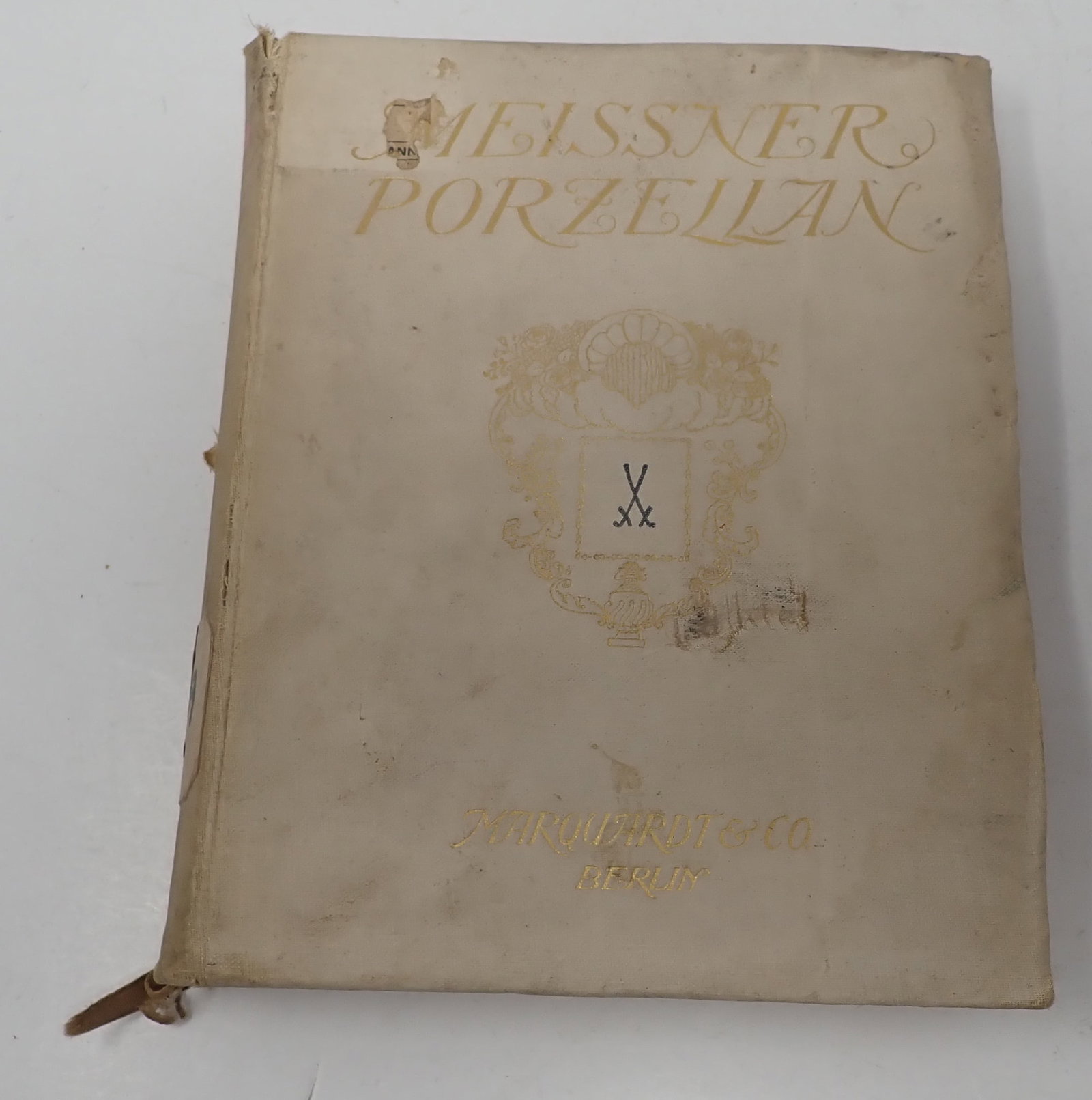 Meissen Porcelain by Willy Doenges 1907: German Book - Shipping available