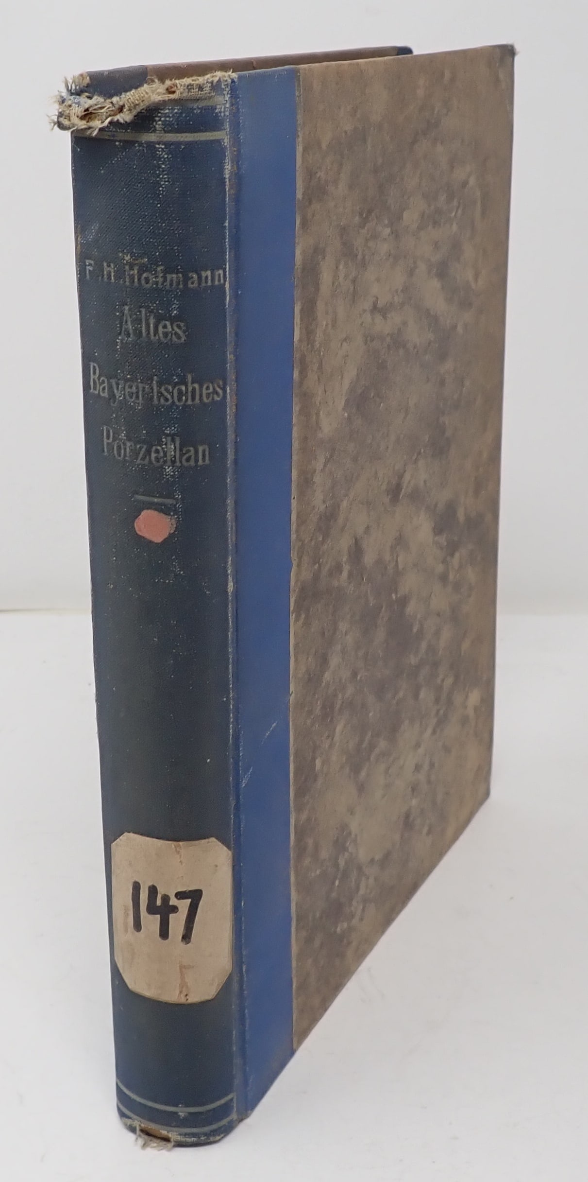 Old Bavarian Porcelain Book: German book - Shipping available