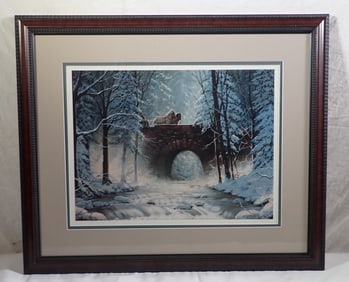 Signed & Numbered C. Cummings Bridge Print