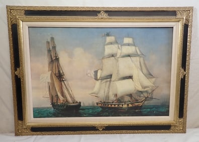Clipper Ship on Canvas Print