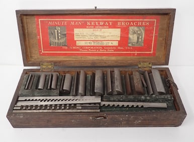 Minute Man Keyway Broaches