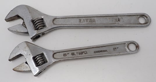 16" & 18" Adjustable Wrenches