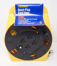 Quad Plug Cord Reel