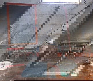 Wire Milk Crate Aluminum Fan Blade Chalkboard