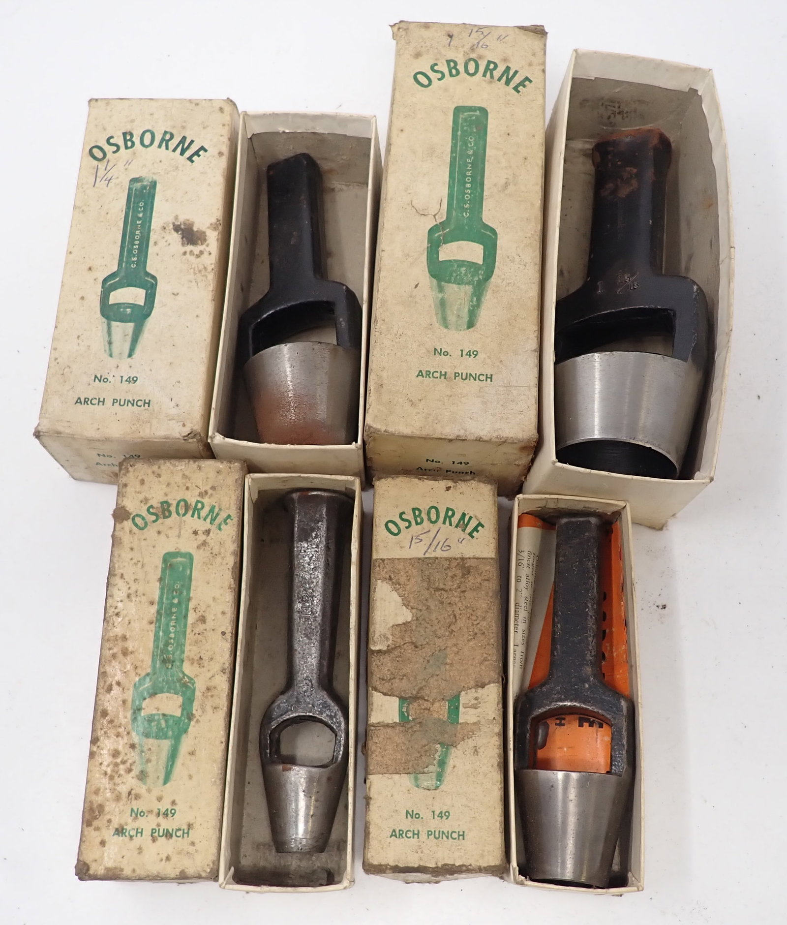 Osborne Arch Punches: Shipping available