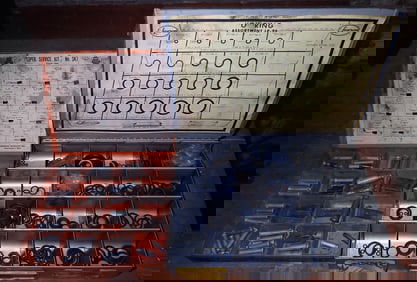 Parts Organizers with Clevis Pins and O Rings