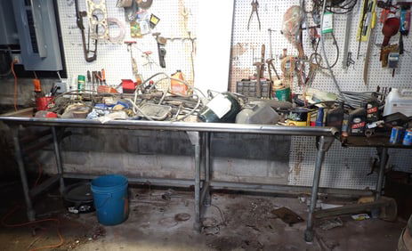 Table w/ Stainless Steel Top