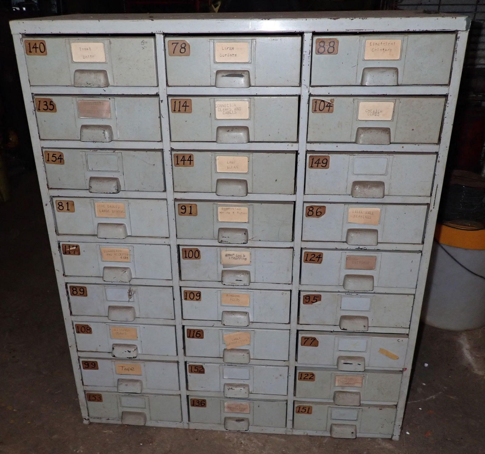 27 Drawer Parts Cabinet (1 of 6)