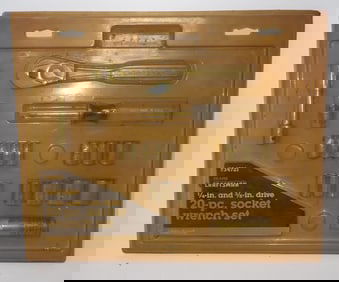 Craftsman 1/4" & 3/8" Drive Socket Wrench Set