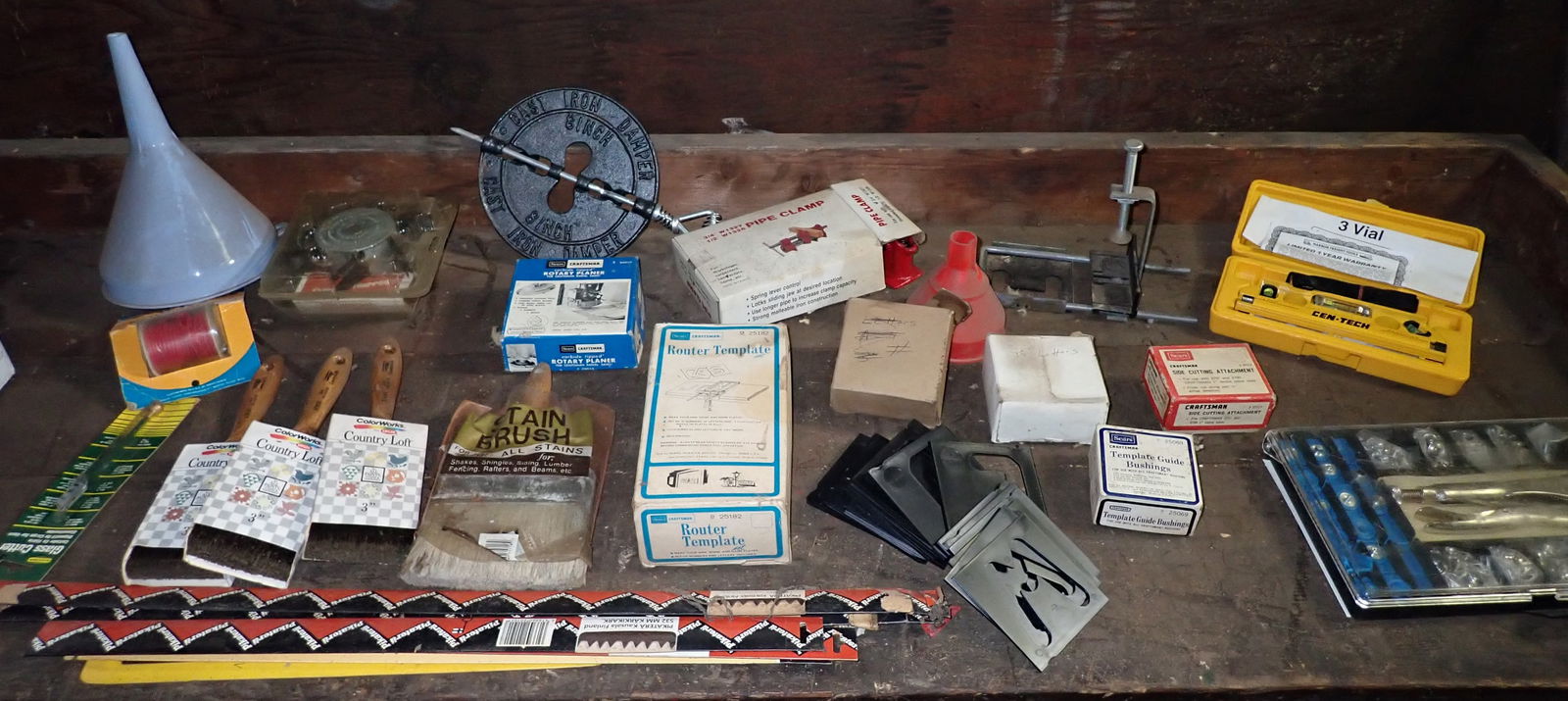 Snap Kit Paint Brushes Pipe Clamp Misc Tools (1 of 8)