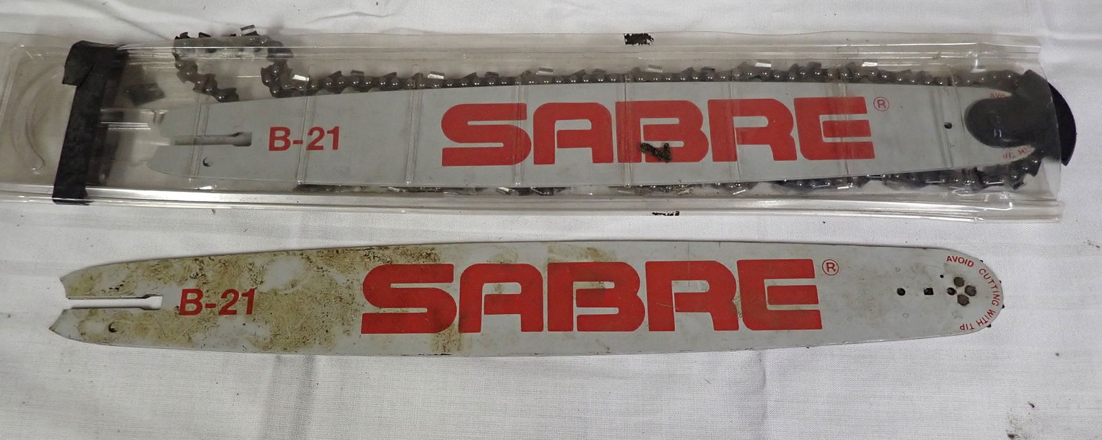 2 Sabre 21" Chainsaw Guide Bars (1 of 1)