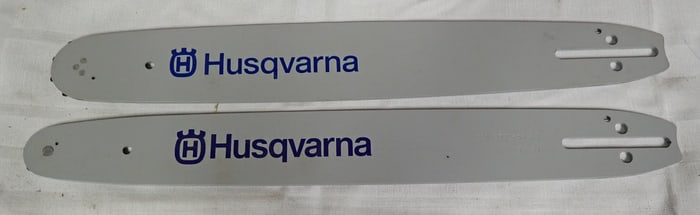2 Husqvarna Chainsaw Guide Bars