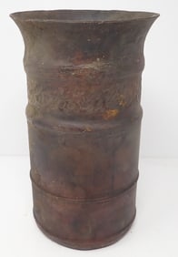 Hammered Copper Trench Art