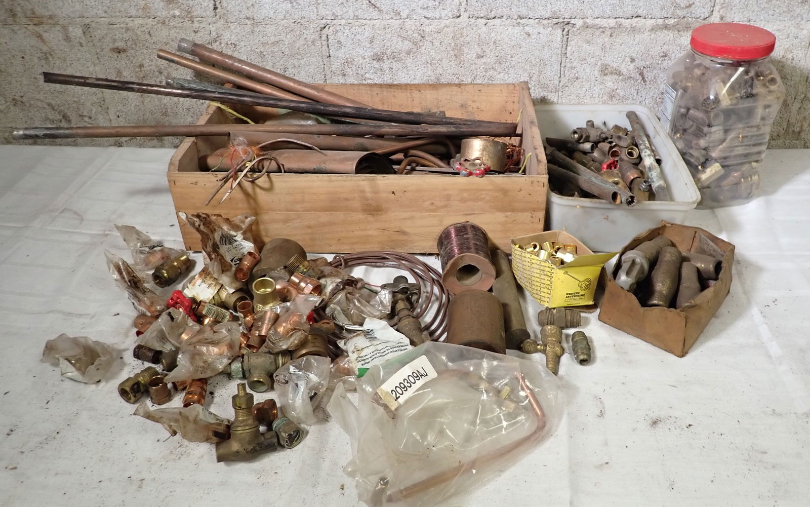 Copper & Brass: NO IN HOUSE SHIPPING !