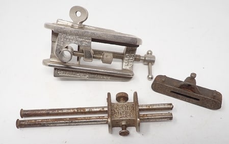 Stanley 98 Marking Gauge 59 Doweling Jig & Line Level