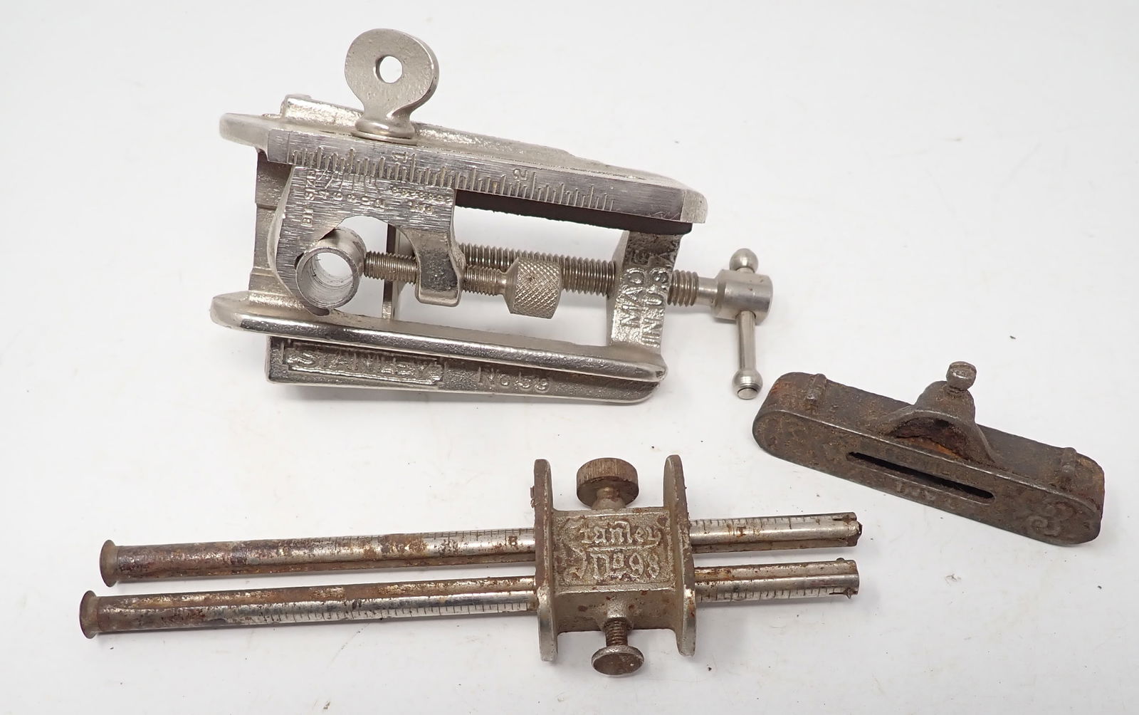 Stanley 98 Marking Gauge 59 Doweling Jig & Line Level (1 of 4)