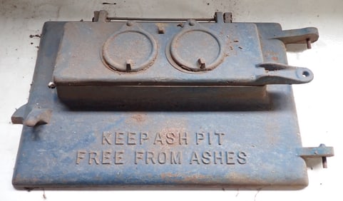 Cast Iron Stove Ash Door