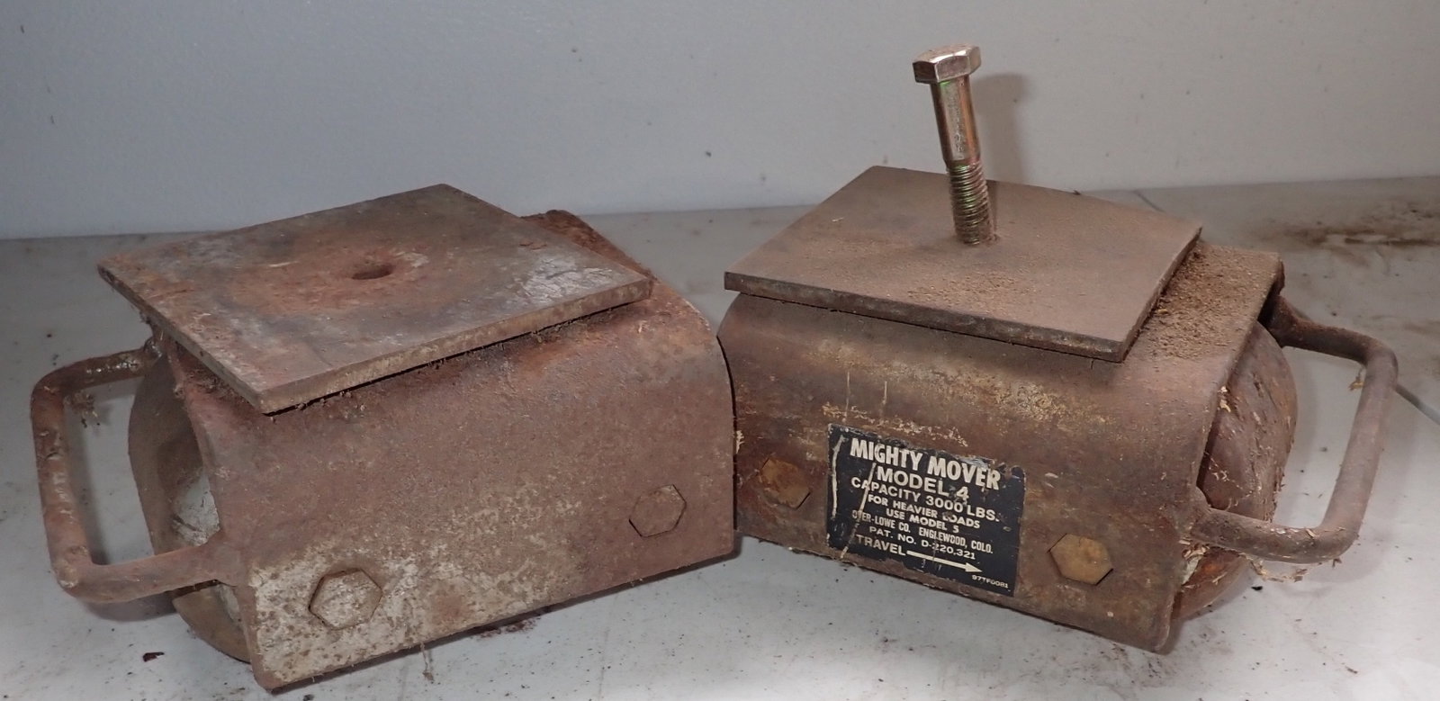 Mighty Mover Model 4 Dollies: Shipping available