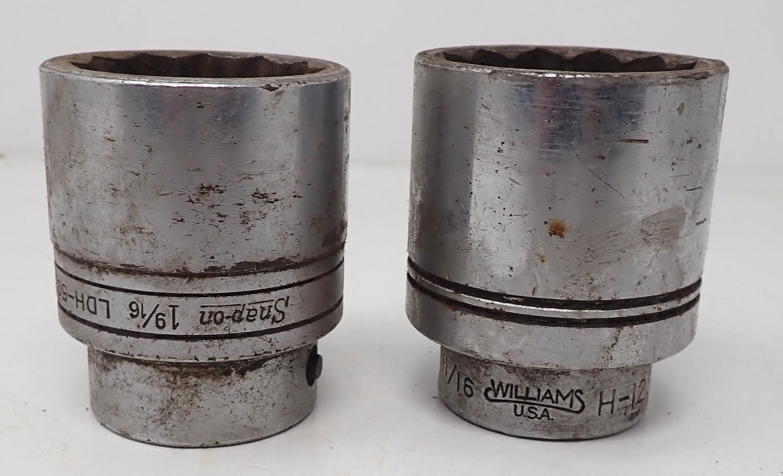 Snap On 1 9/16" Williams 1 11/16" 3/4" Drive Sockets (1 of 1)