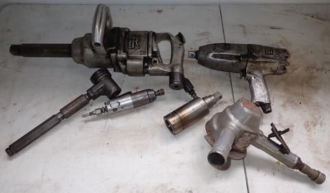 Ingersoll Rand Impact Guns & Misc Pneumatic Tools