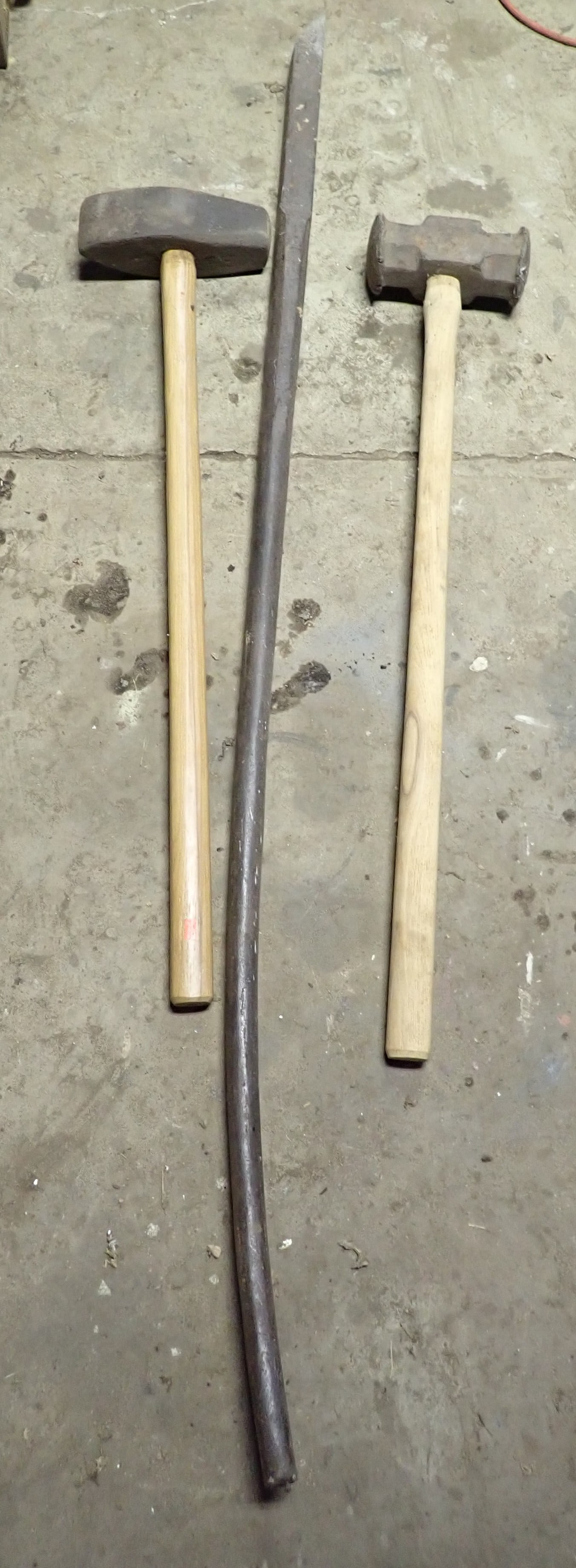 Shale Bar & Sledge Hammers (1 of 2)