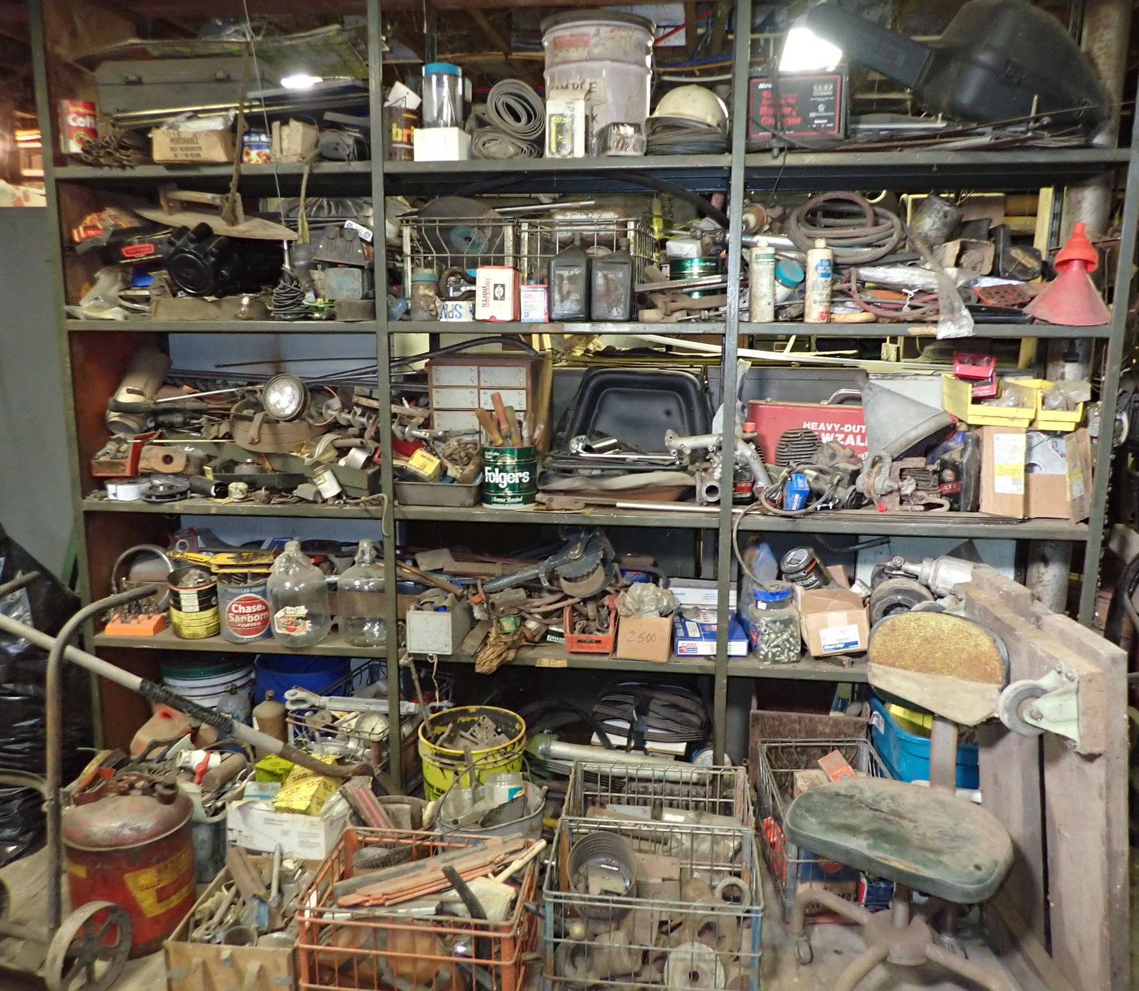 Shelving Unit & Contents (1 of 19)