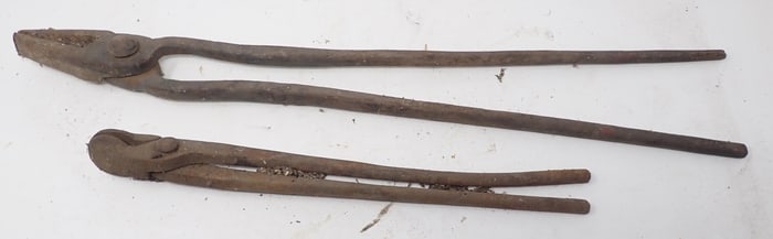 2 Pair of Blacksmith Tongs