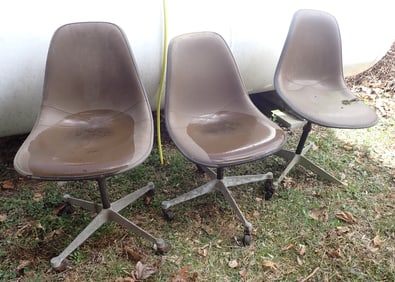 3 Herman Miller Swivel Chairs