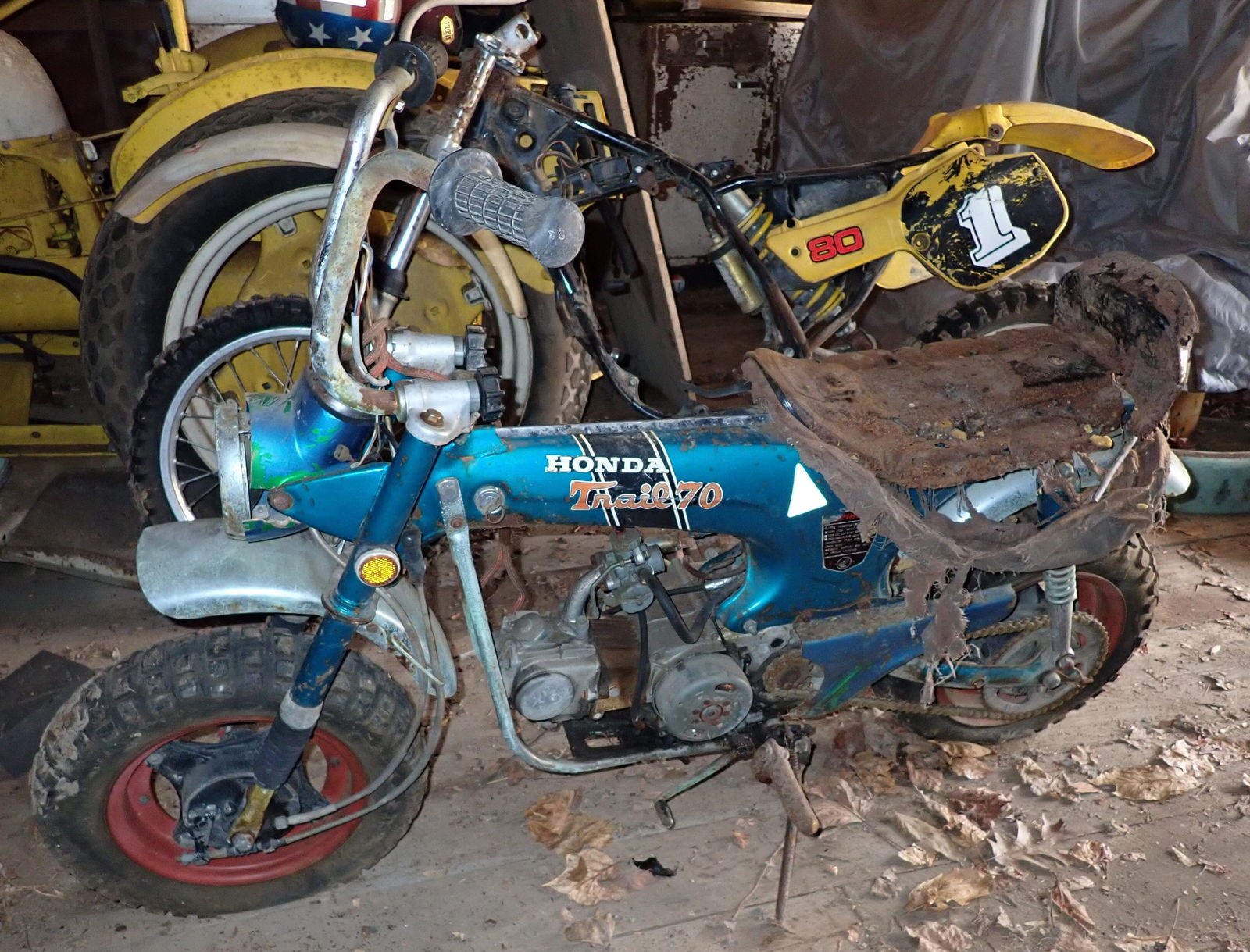 Honda Trail 70 Dirt Bike Parts (1 of 7)