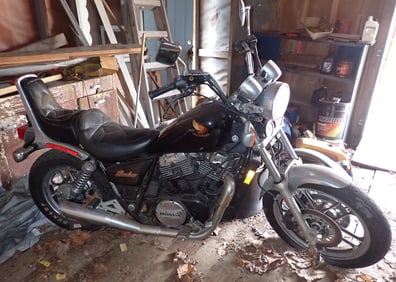 1986 Honda Shadow VT 700C Motorcycle