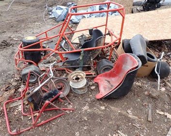 Racing Go Kart & Misc Parts