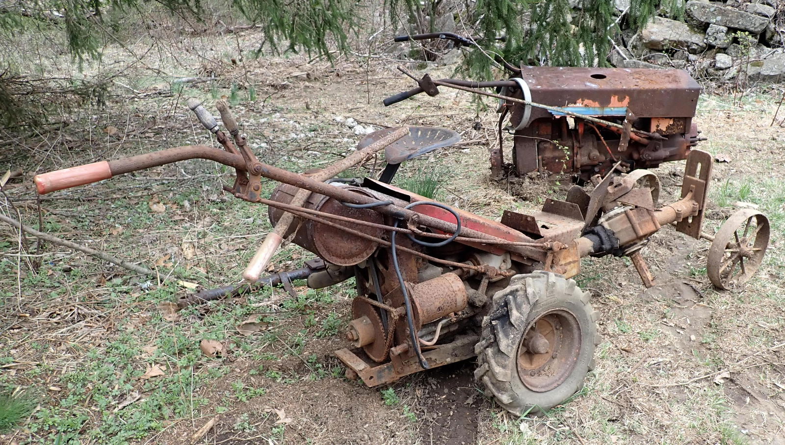 2 Gravely Walk Behind Tractors & Sulky (1 of 4)