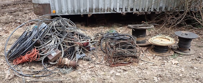 Large Pile of Copper Wire