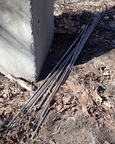 (10) 7/8" Stainless Steel Rod