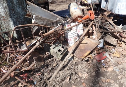 Pile of Scrap Iron