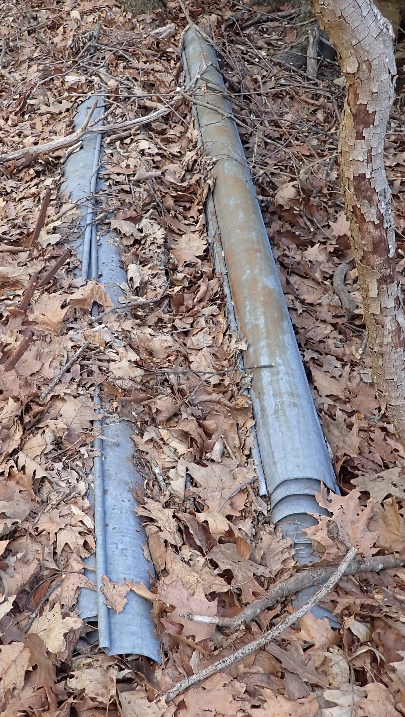 Galvanized Spouting (1 of 2)