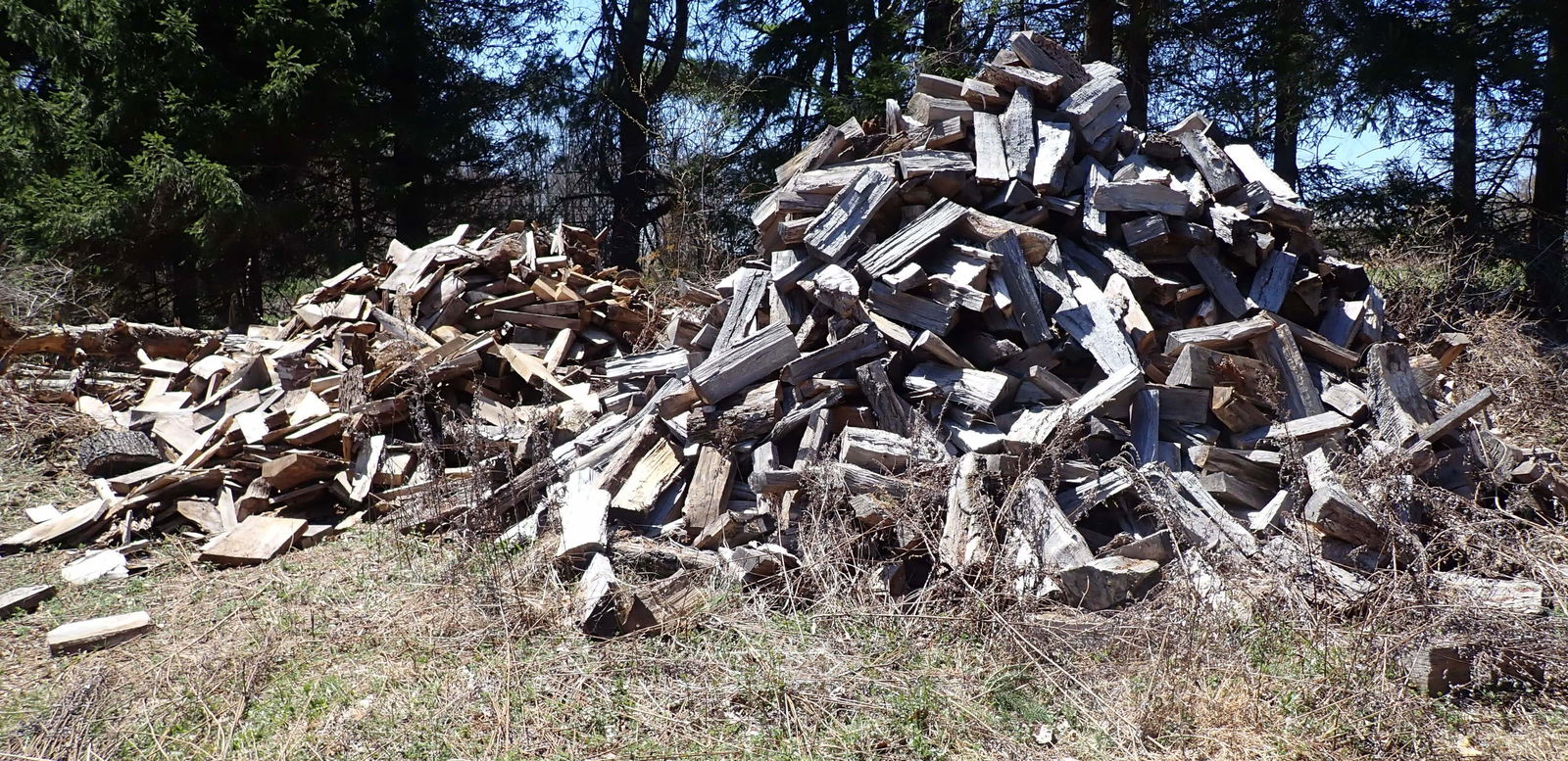 2 Piles of Firewood (1 of 4)